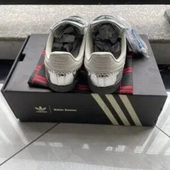 Wales Bonner x Samba 'Silver Metallic Gum' 2023 Sneakers Women - Picture 4 of 5